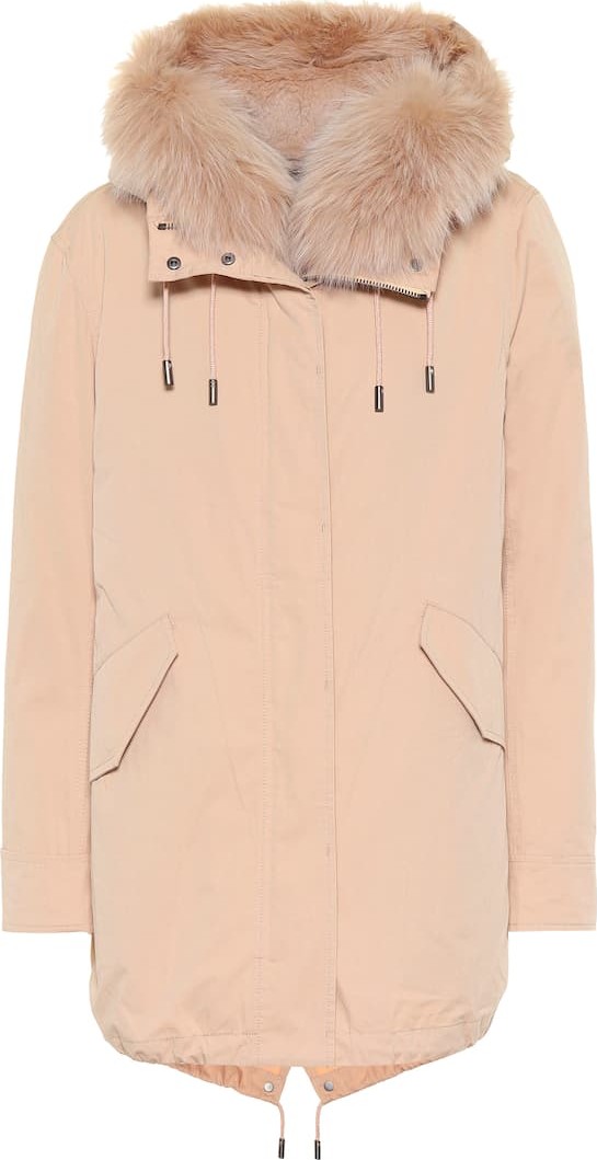 Army By Yves Salomon Fur-trimmed parka