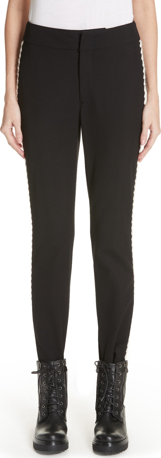 Moncler Embroidered Stirrup Ski Pants