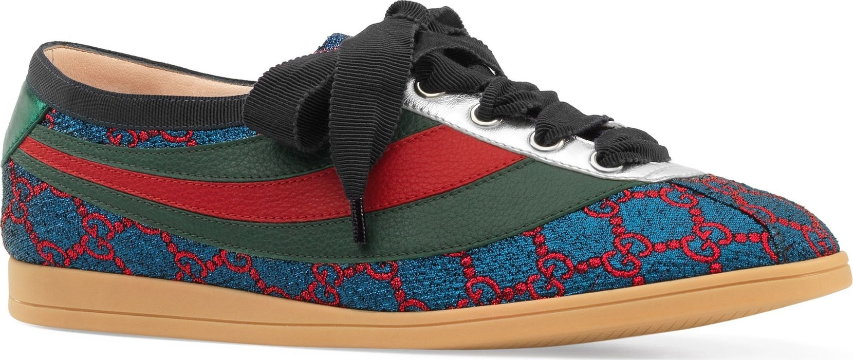 Gucci Falacer Metallic GG Supreme Sneaker