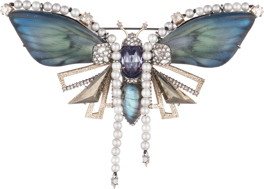 Alexis Bittar Brutalist Butterfly Pin