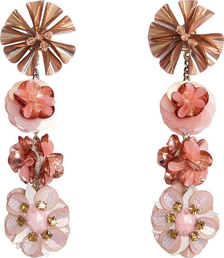 Mignonne Gavigan New York Karolina Earrings  Mauve