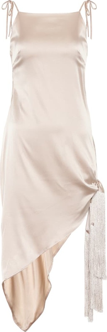 Cult Gaia Giselle satin midi dress