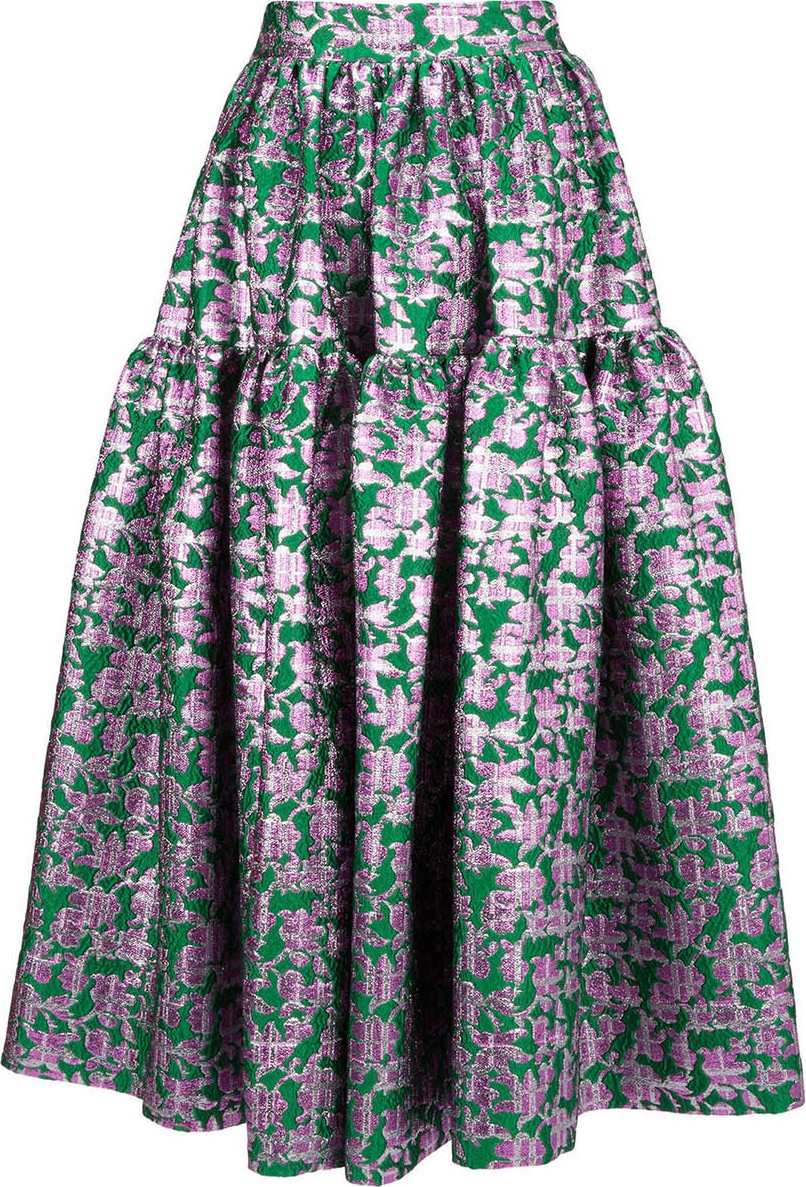 La Double J Oscar Midi Skirt