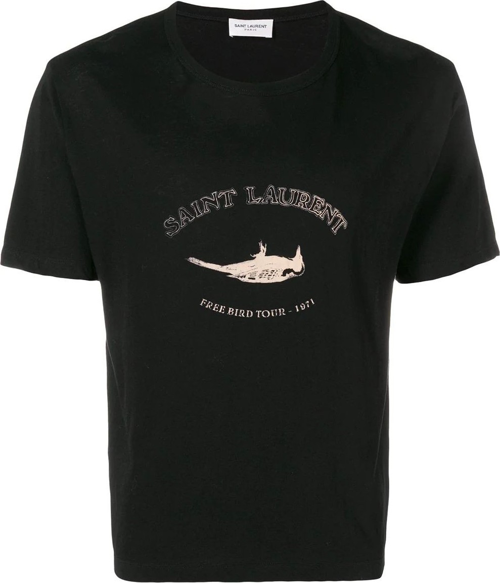 Saint Laurent Free bird tour t-shirt