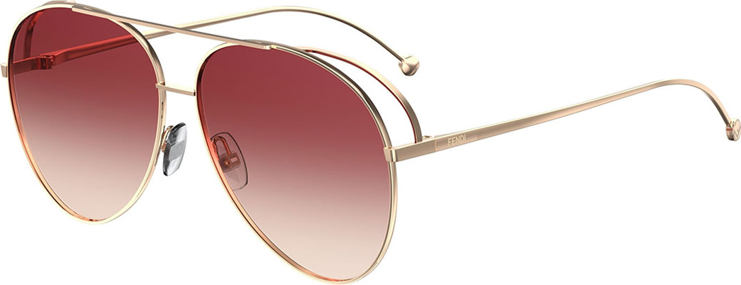 Fendi Gradient Aviator Sunglasses