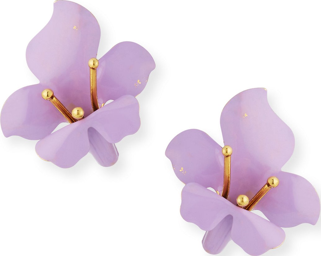 Jennifer Behr Nellie Flower Stud Earrings