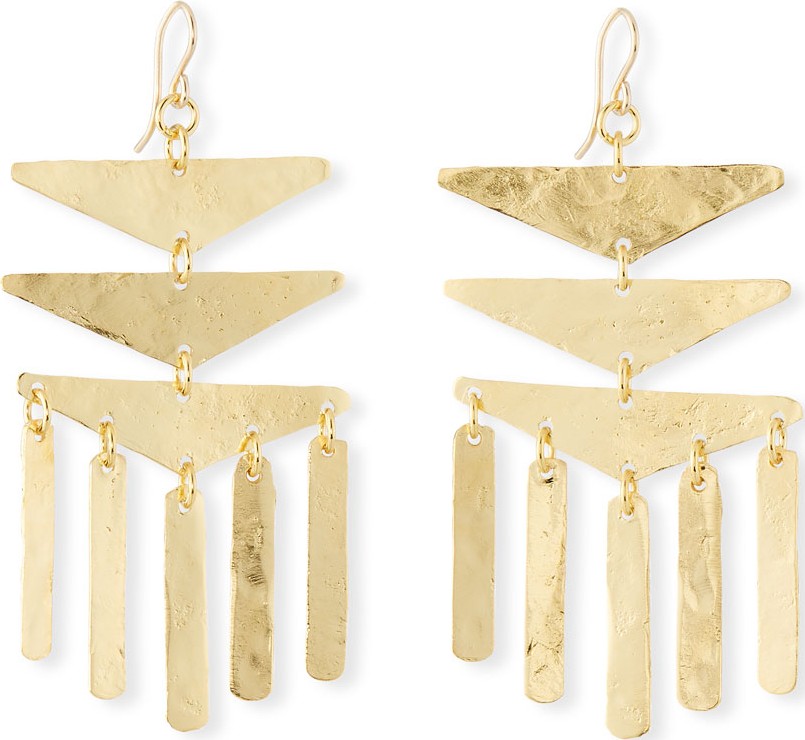 Devon Leigh Geometric Drop Earrings