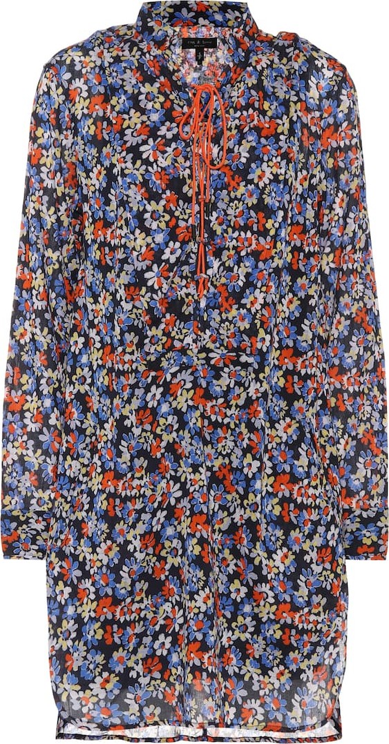Rag & Bone Isla floral cotton dress