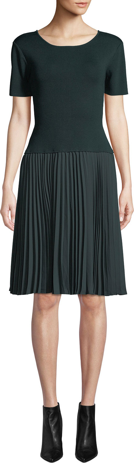 Sachin & Babi Stromine Combo Pleated Dress