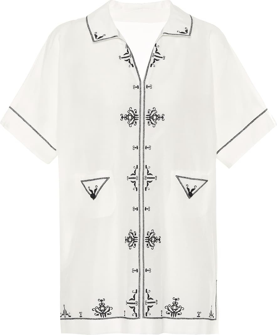 Saint Laurent Cotton and silk shirt