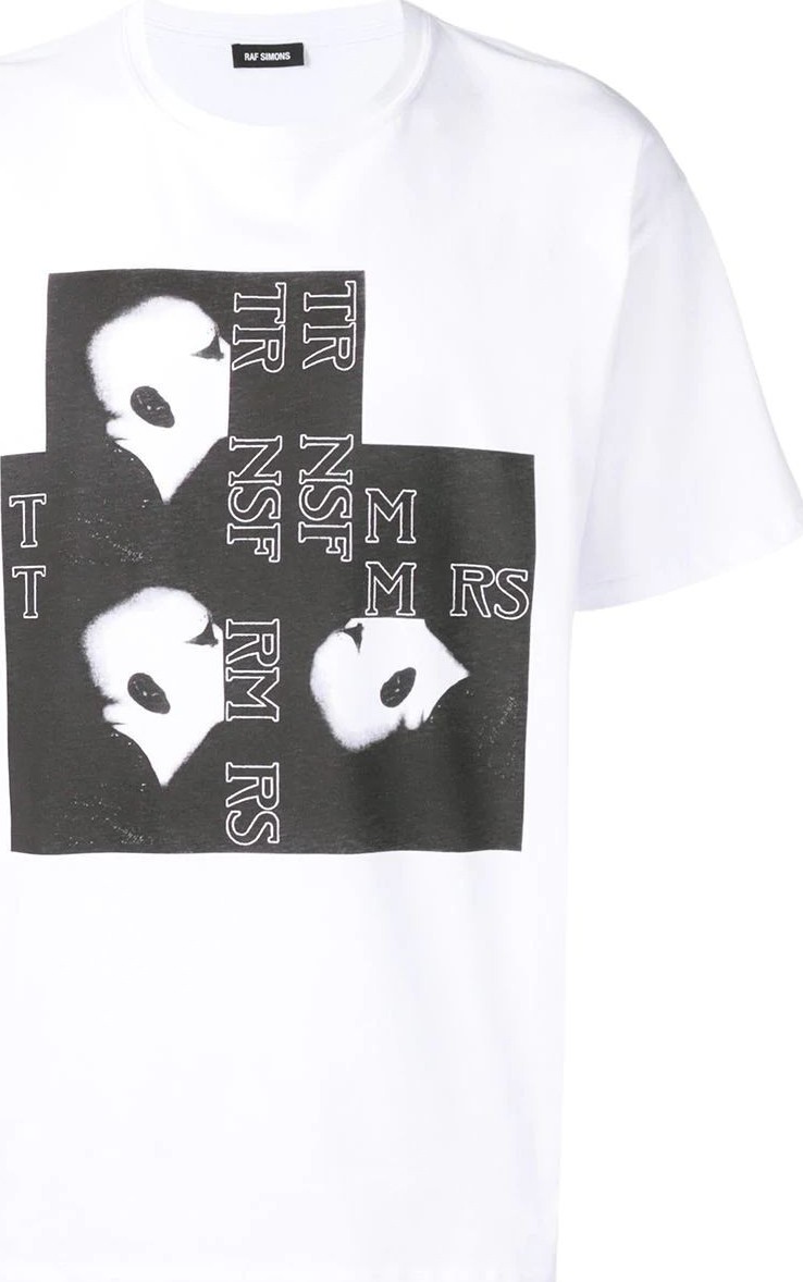 Raf Simons BALD HEAD TRANSFORMERS t-shirt