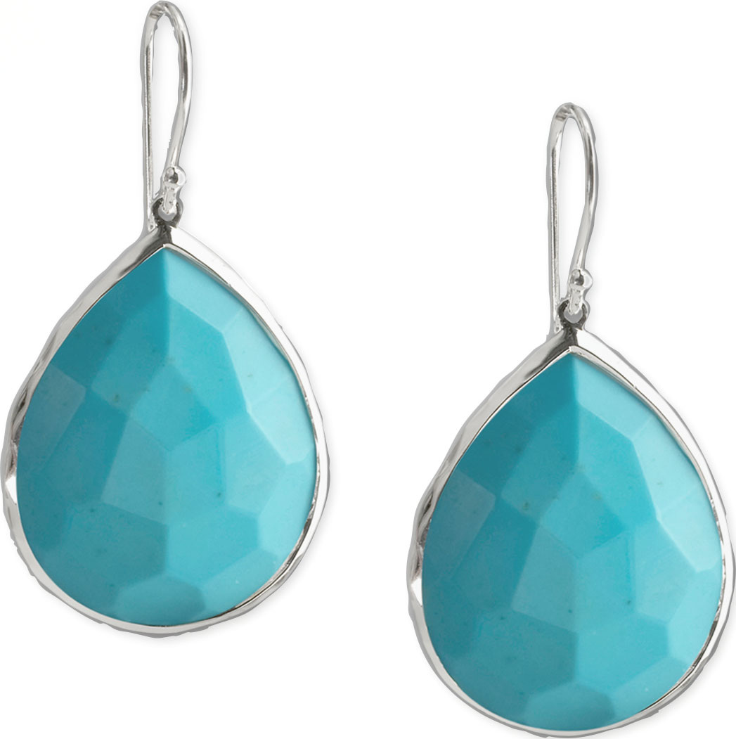 IPPOLITA Turquoise Teardrop Earrings, Medium