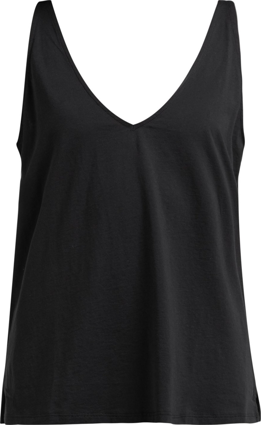 SKIN Sophia V-neck pima-cotton pyjama top