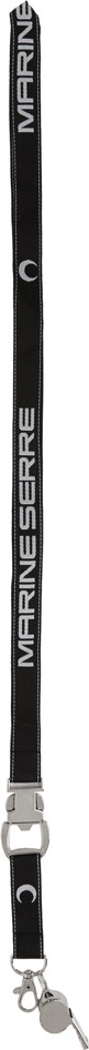 Marine Serre Black & White Radiation Main Lanyard