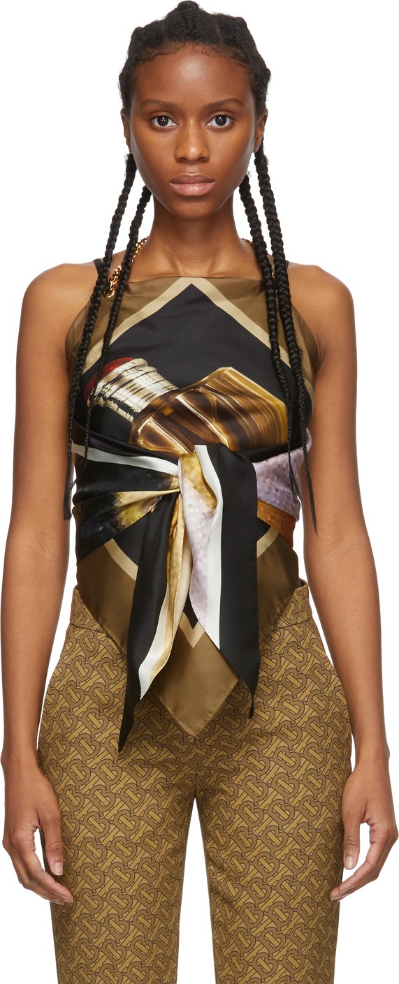 Burberry London England Multicolor Amaris Blouse