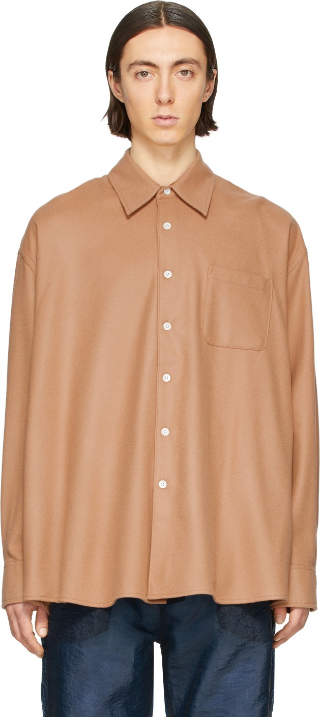 Our Legacy Brown Borrowed Shirt