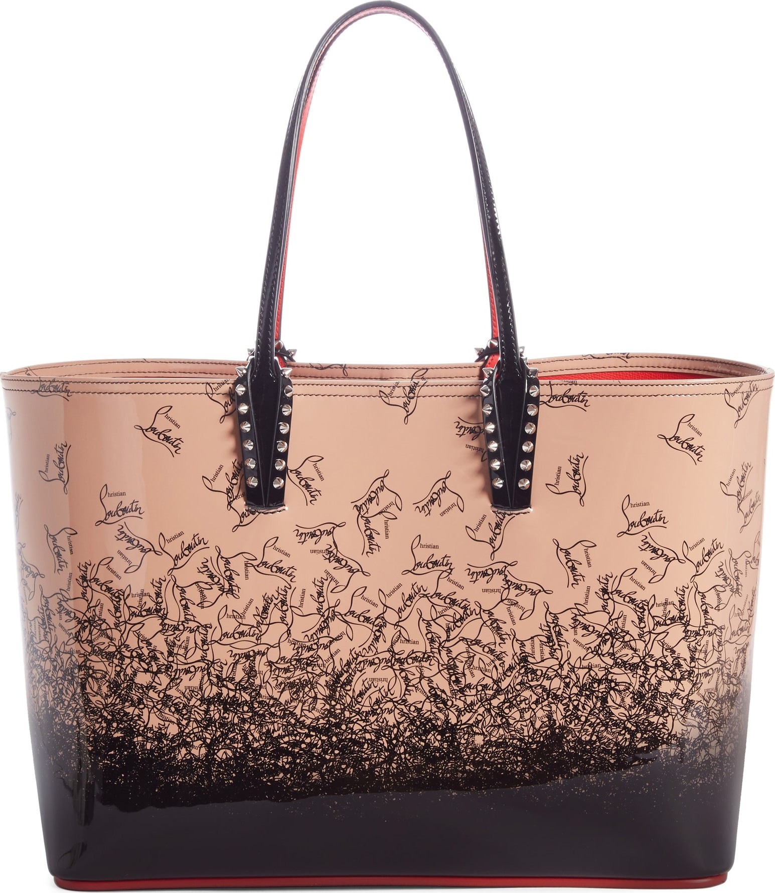 Christian Louboutin Cabata Dégradé Patent Leather Tote