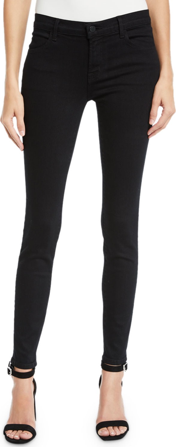 J BRAND 620 Mid-Rise Super Skinny Jeans