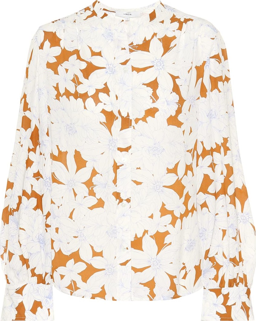 Vince Floral blouse
