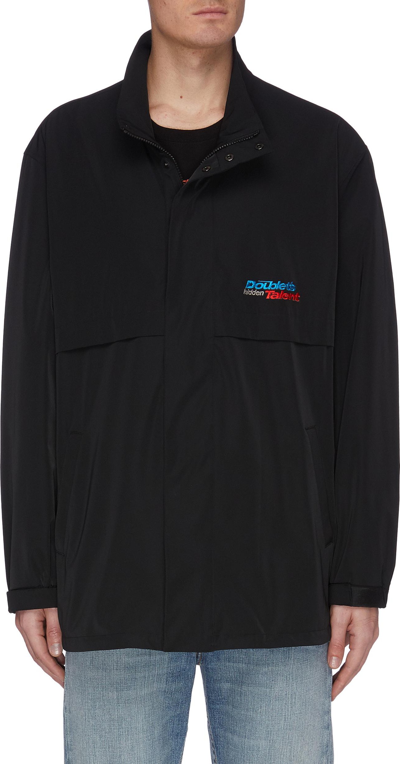 Doublet Chaos Embroidered Track Jacket