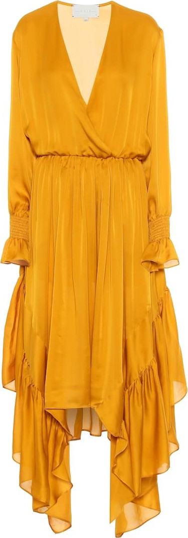 Arje Indira silk maxi dress
