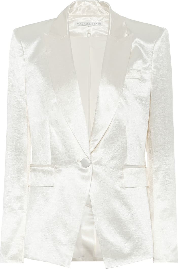 Veronica Beard Athens Dickey satin blazer