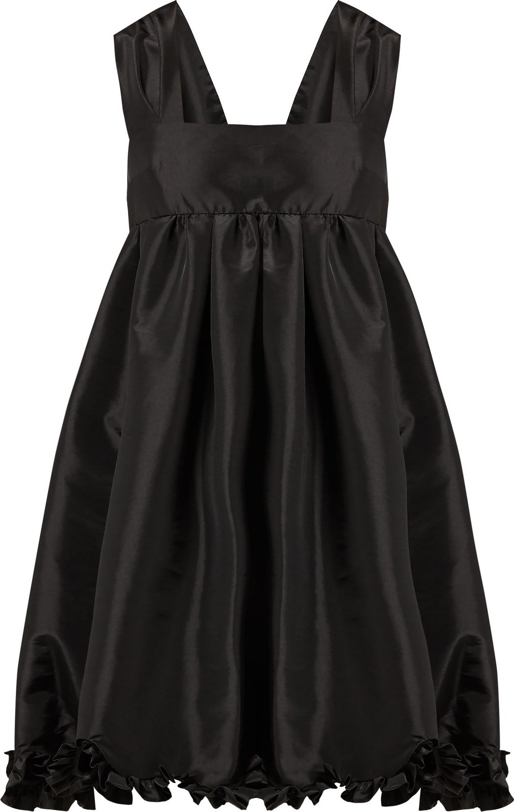 Cecilie Bahnsen Bow-detail satin dress