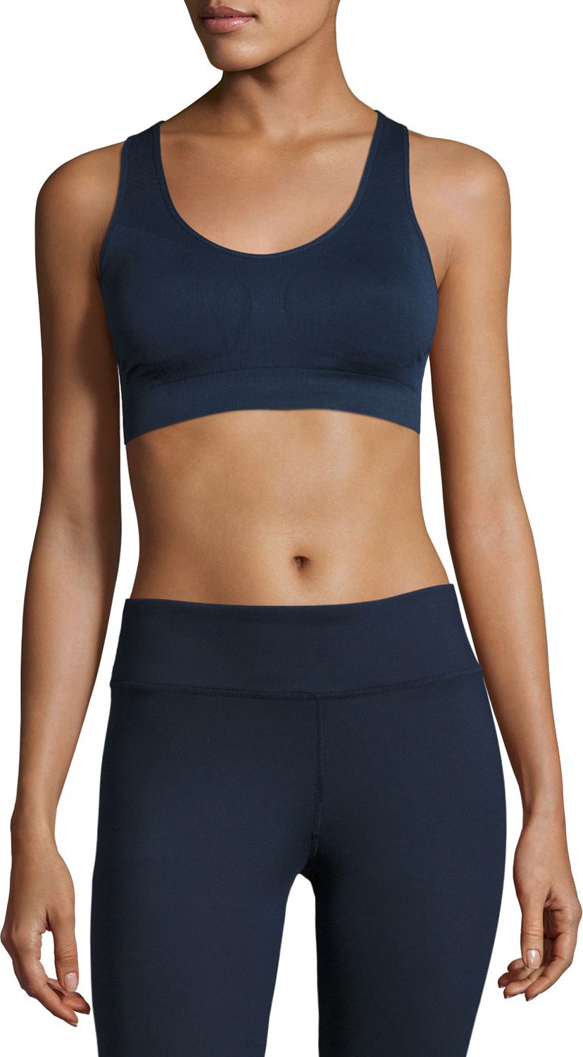 Tory Sport Seamless Racerback Medium-Impact Sports Bra