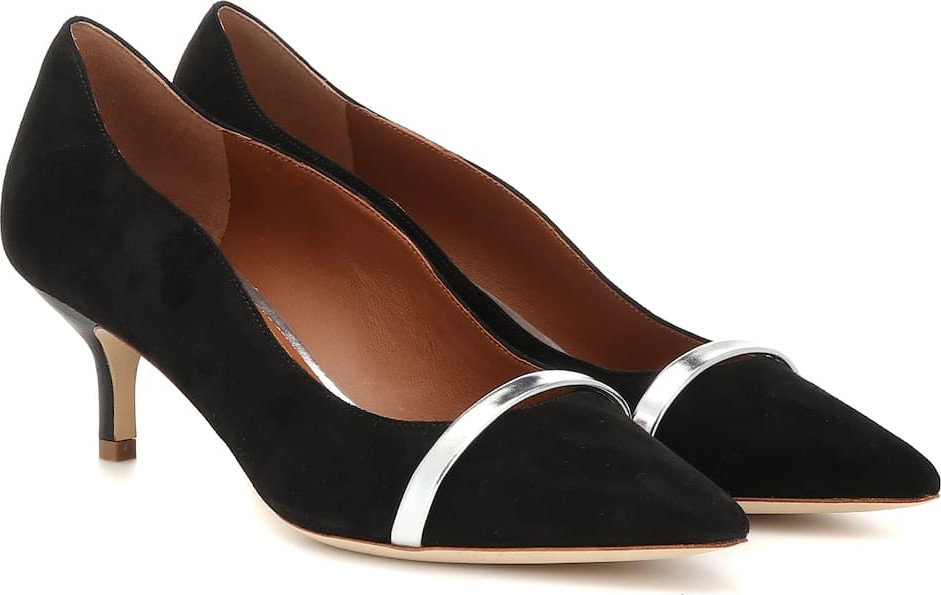Malone Souliers Maybelle 45 suede pumps