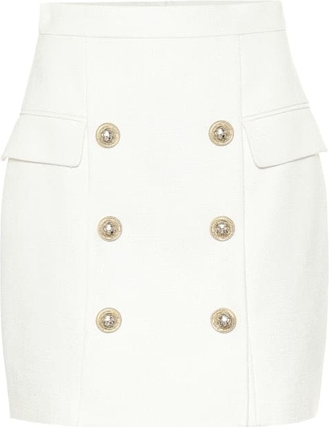 Balmain Embellished miniskirt