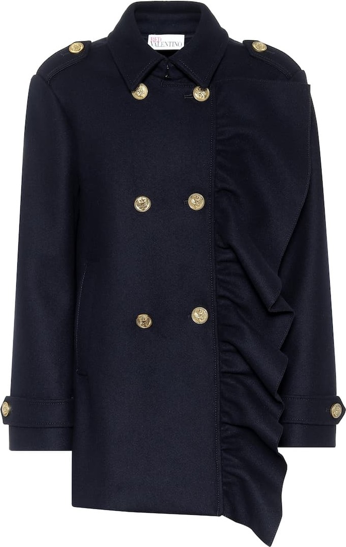 RED Valentino Wool-blend coat