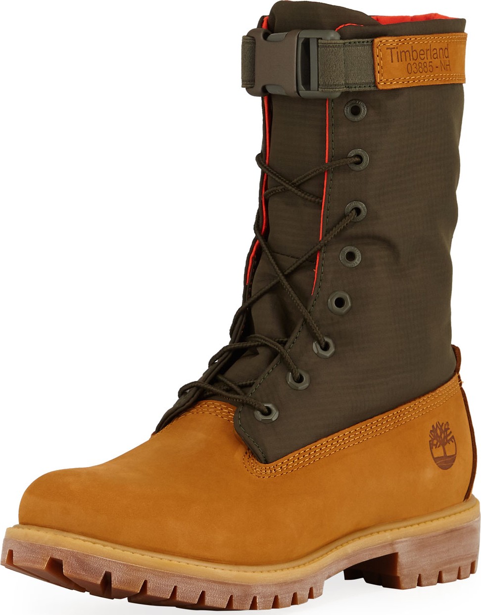 Timberland Men's Premium Gaiter Boot with Canvas Trim