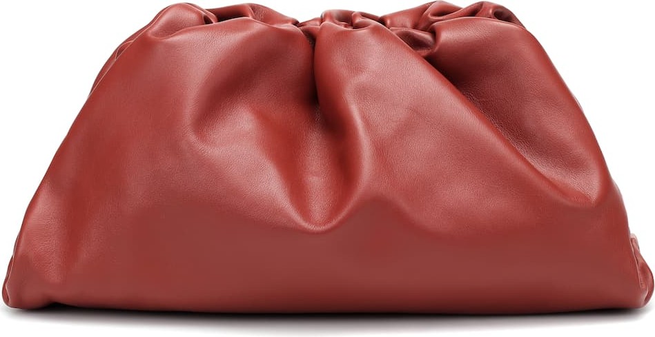 Bottega Veneta The Pouch Medium leather clutch