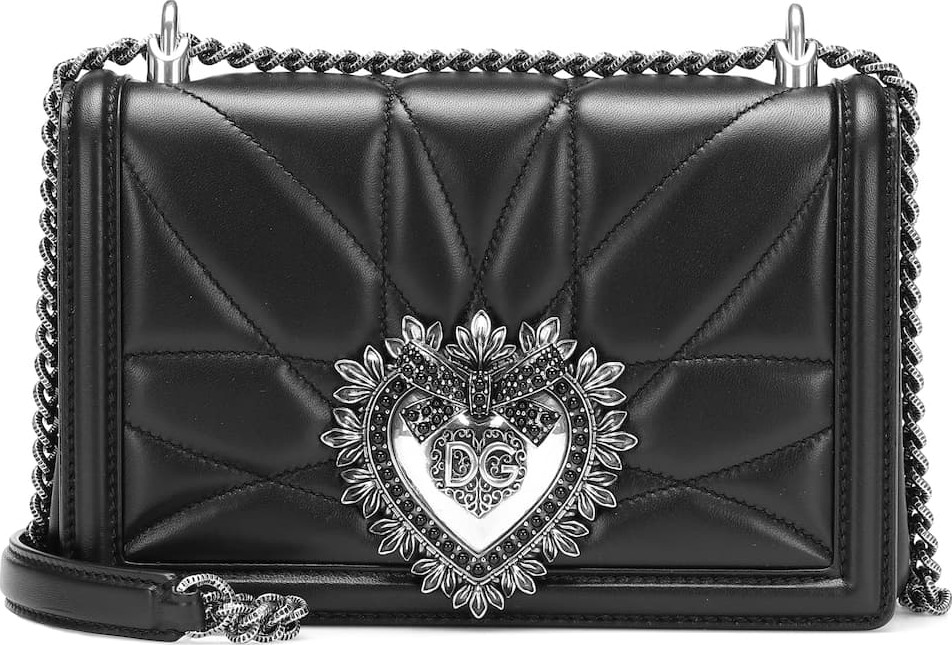 Dolce & Gabbana Devotion Medium leather shoulder bag