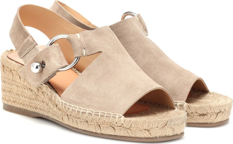 Rag & Bone Arc suede wedge espadrilles