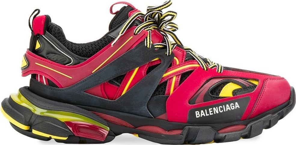 Balenciaga red and black Track sneakers