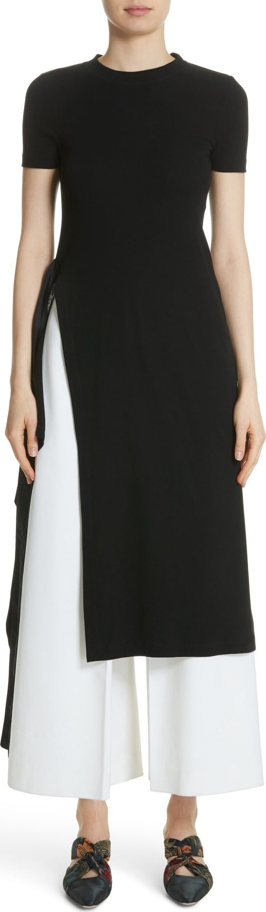 Rosetta Getty Apron Wrap Top