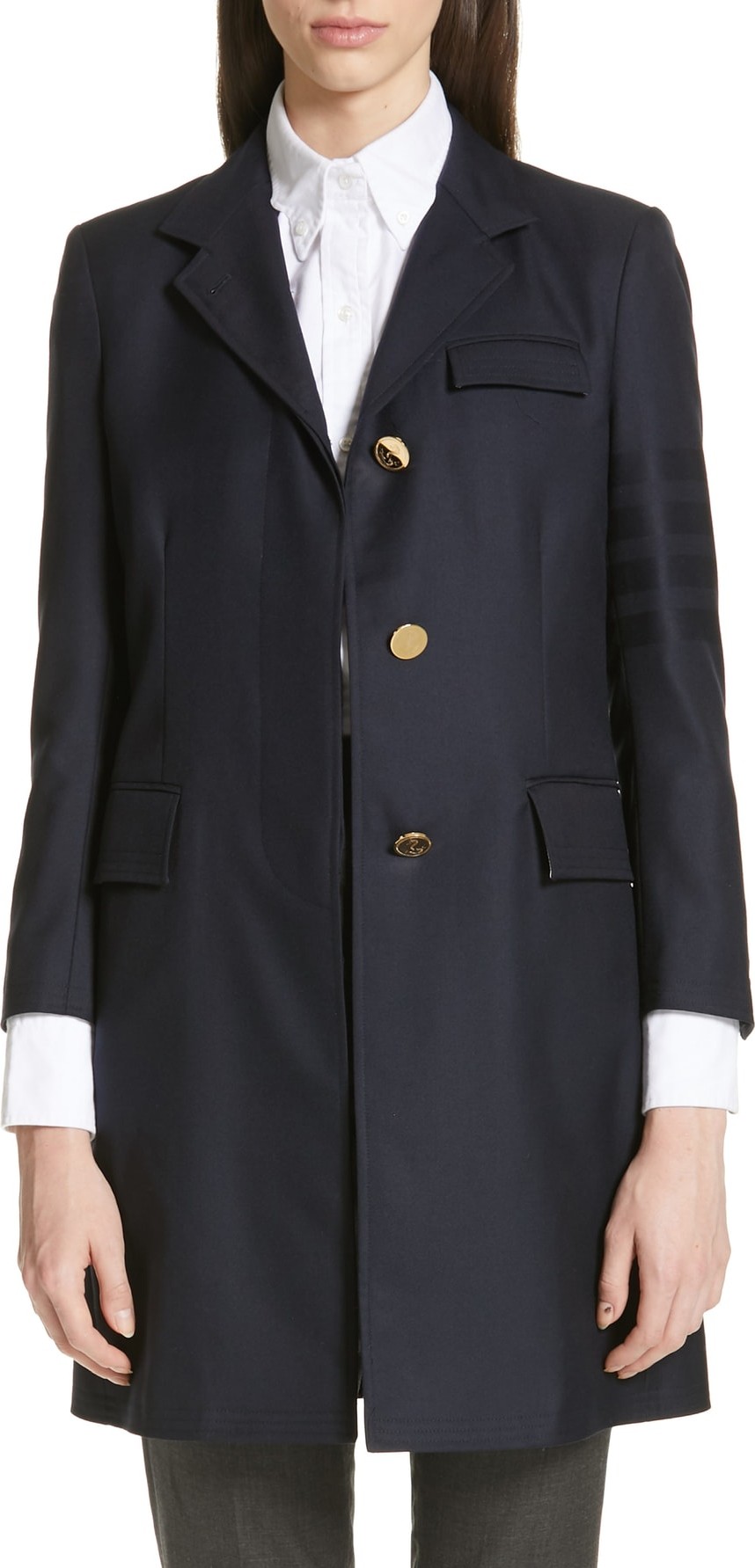 Thom Browne 4-Bar Jacket