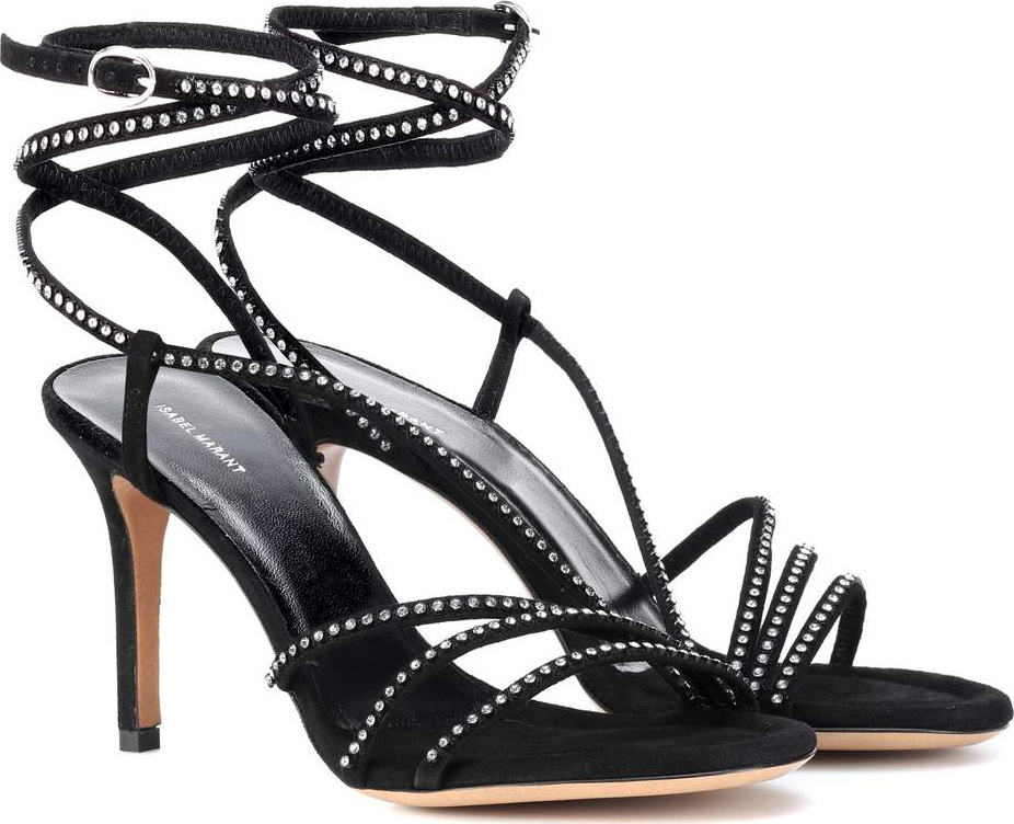 Isabel Marant Ampsee crystal embellished sandals