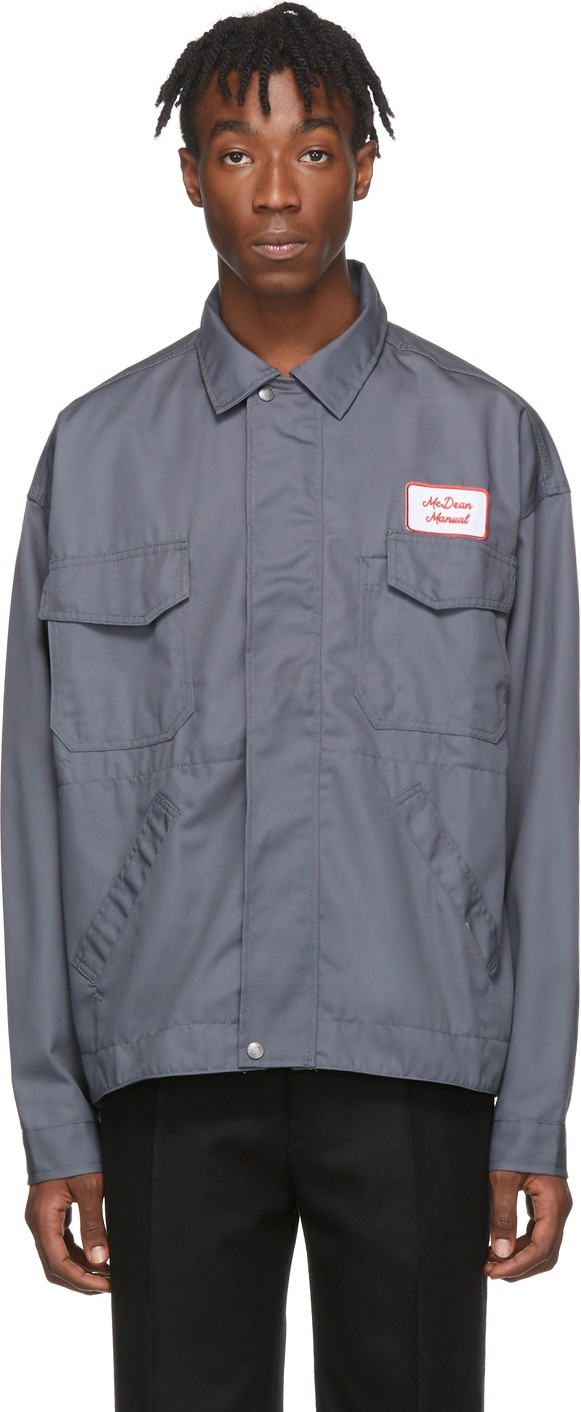 BYREDO Grey Craig McDean Edition Mechanic Shirt