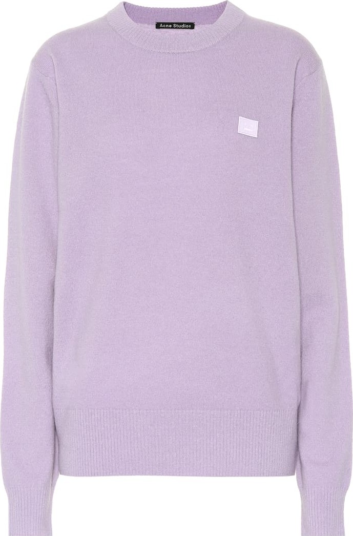 Acne Studios Nalon Face wool sweater
