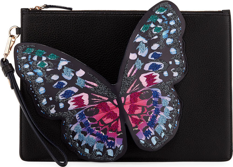 Sophia Webster Flossy Butterfly Pochette Clutch Bag Sophia Webster Flossy Butterfly Pochette Clutch Bag