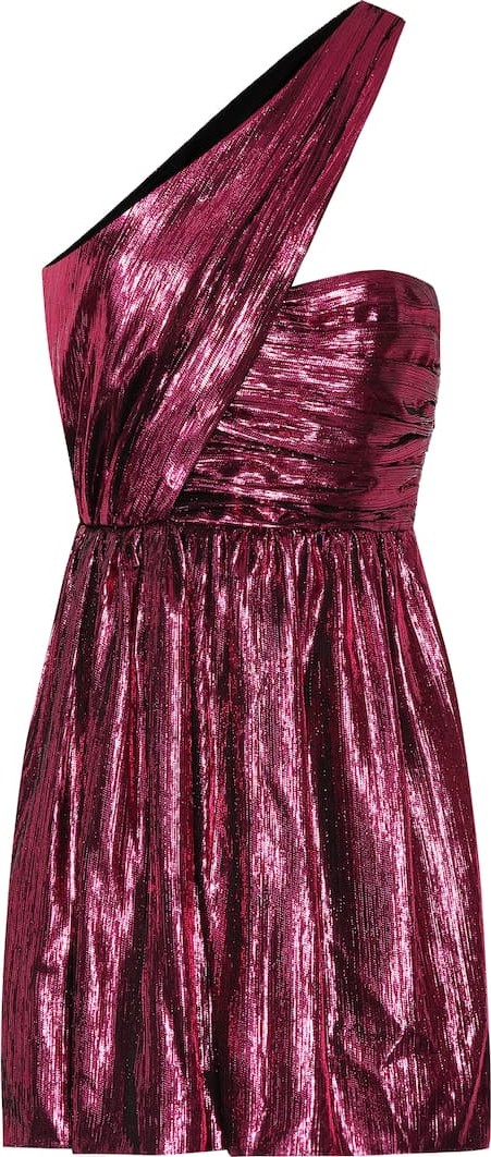 Saint Laurent Lamé minidress