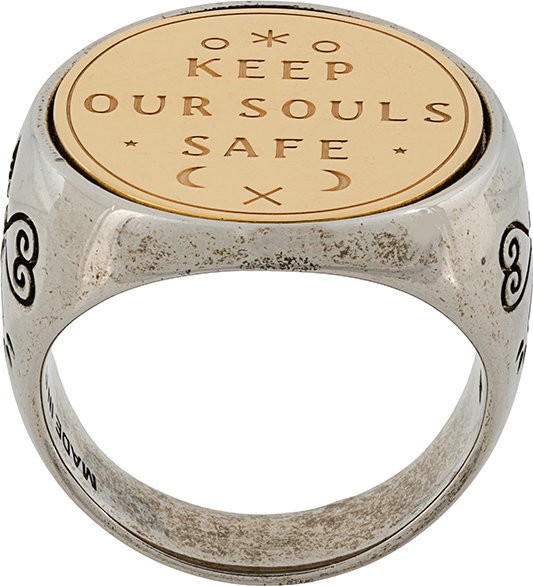 Givenchy keep your souls safe ring