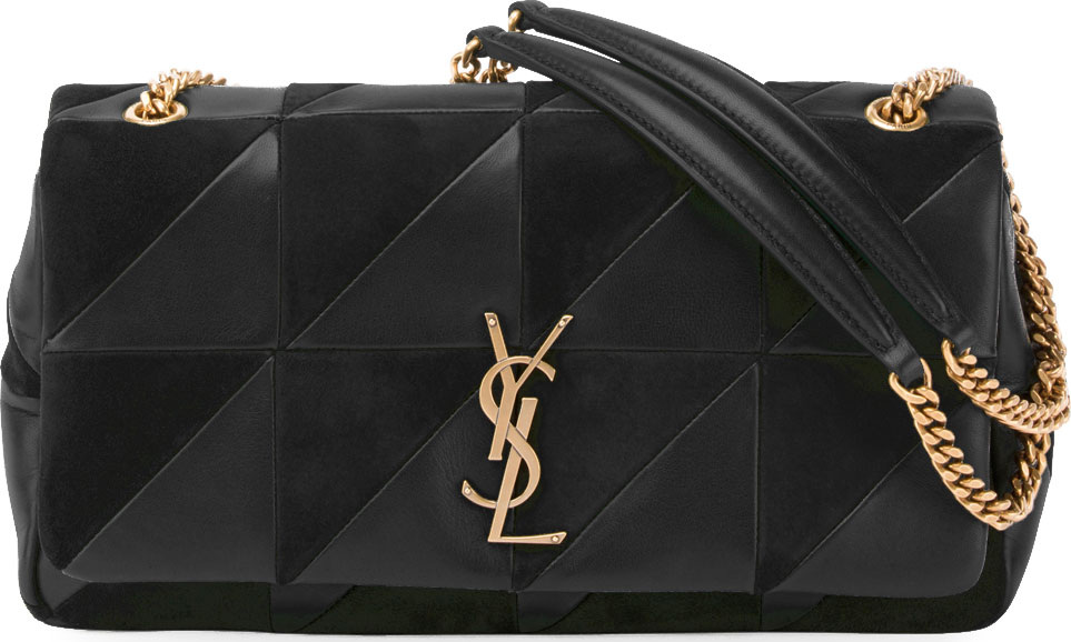 Saint Laurent Jaime Medium Patchwork Flap Shoulder Bag