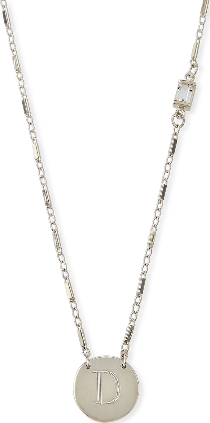 Jennifer Zeuner Jewelry Desiree Personalized Initial Necklace