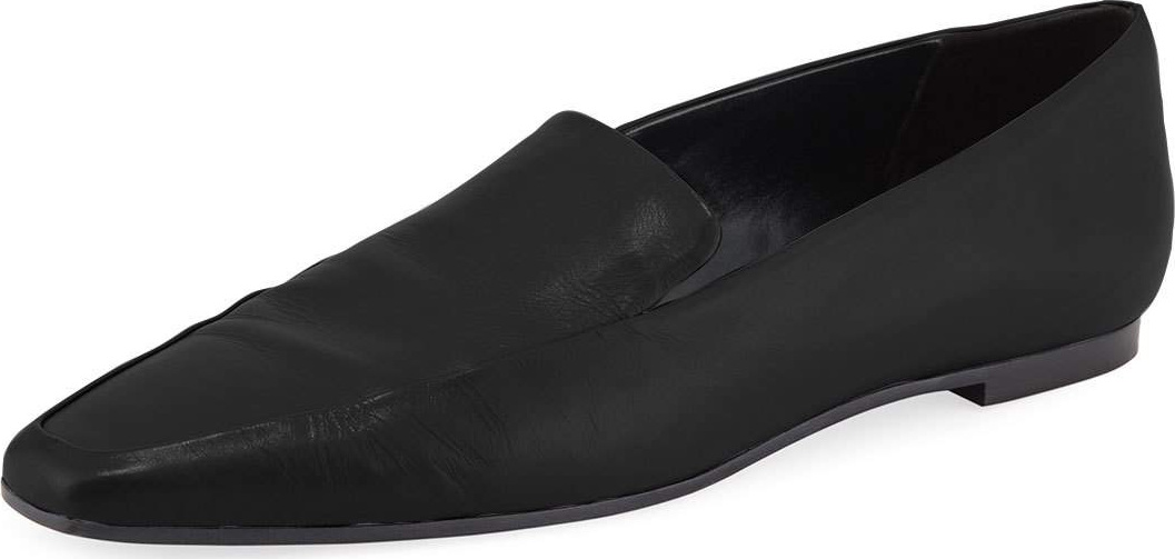 THE ROW Minimal Leather Flat Loafer