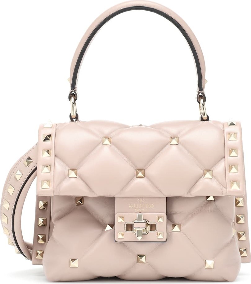 Valentino Valentino Garavani Candystud Mini leather shoulder bag