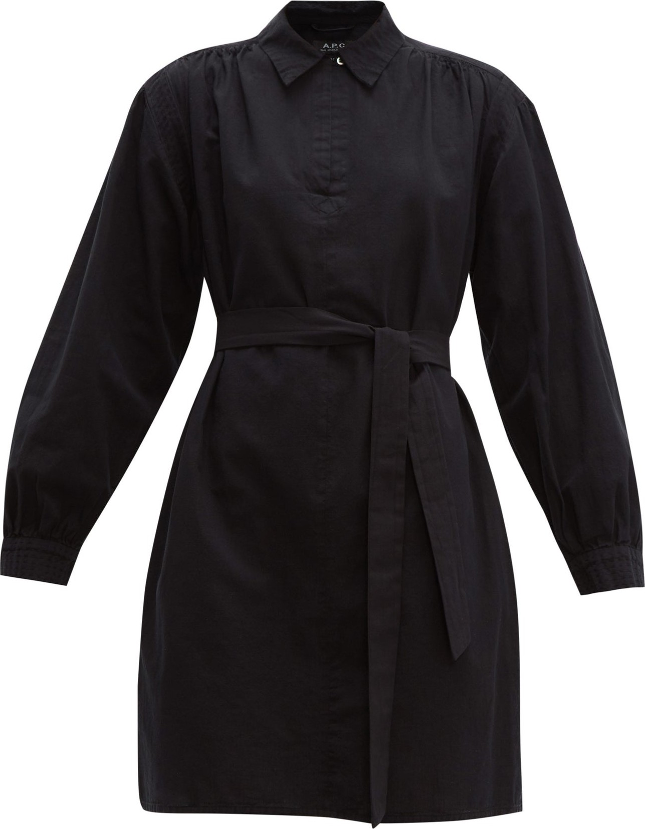 A.P.C. Maria cotton-canvas dress