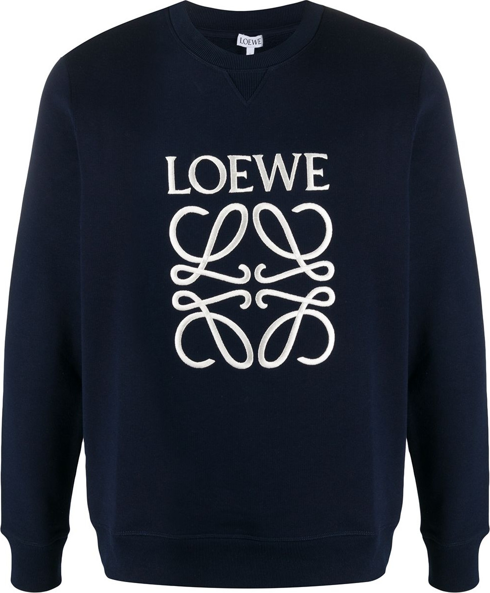 LOEWE - Anagram embroidered sweatshirt